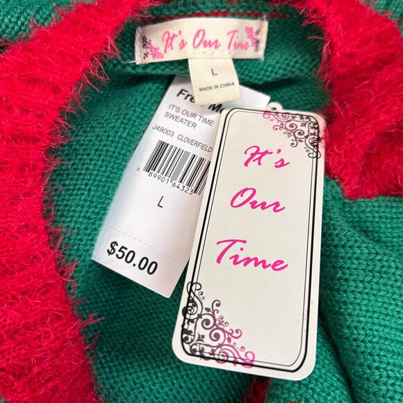 It’s our time Ugly Christmas sweater “ no prob-llama”
NWT Size large - Picture 5 of 7